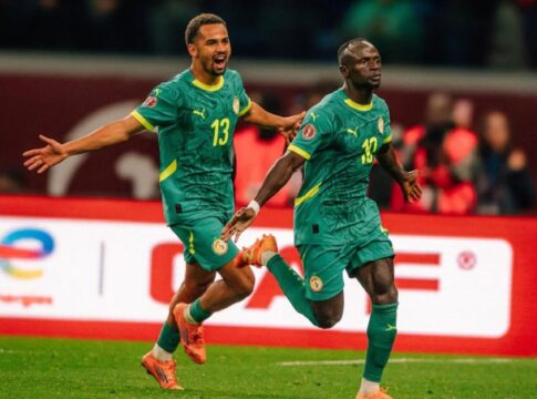 mane-marca,-senegal-vence-egito-e-esta-na-final-da-copa-africana