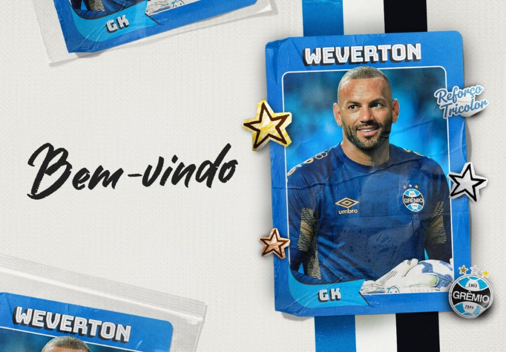 gremio-anuncia-a-contratacao-do-goleiro-weverton,-ex-palmeiras