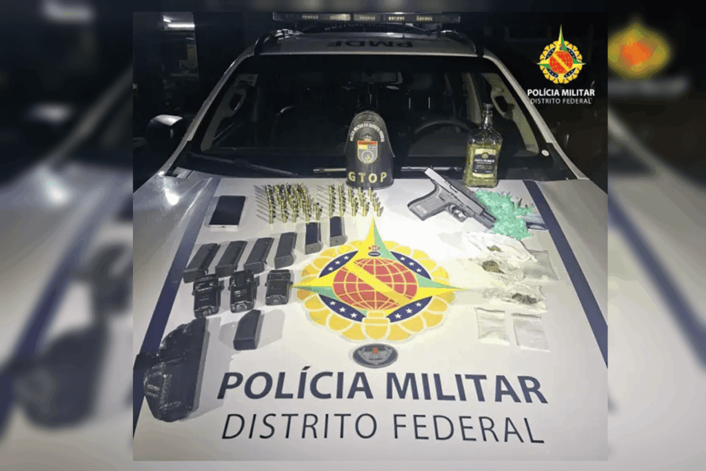 pm-prende-homem-com-pistola-e-dezenas-de-municoes-em-regiao-do-df