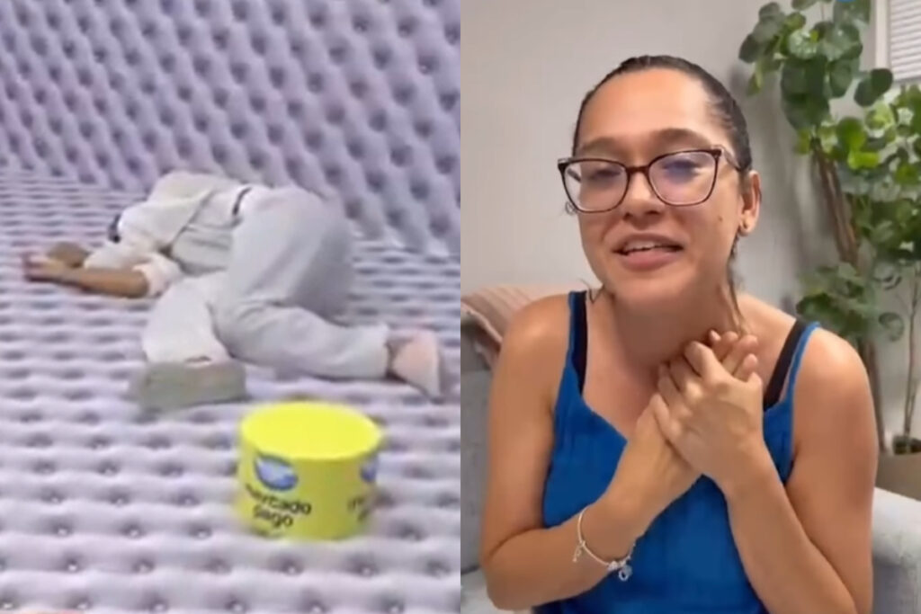 bbb26:-rafaella-se-pronuncia-apos-desmaiar-no-quarto-branco