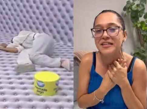 bbb26:-rafaella-se-pronuncia-apos-desmaiar-no-quarto-branco