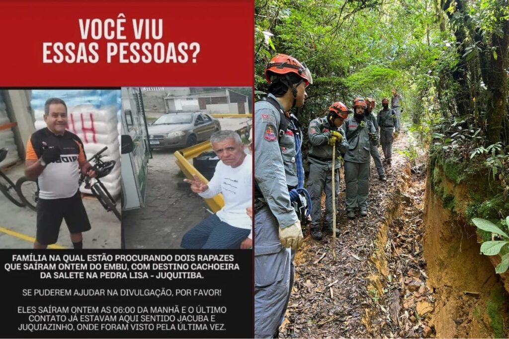 ciclistas-desaparecidos:-veja-area-de-buscas-por-dupla-perdida-na-mata.-video