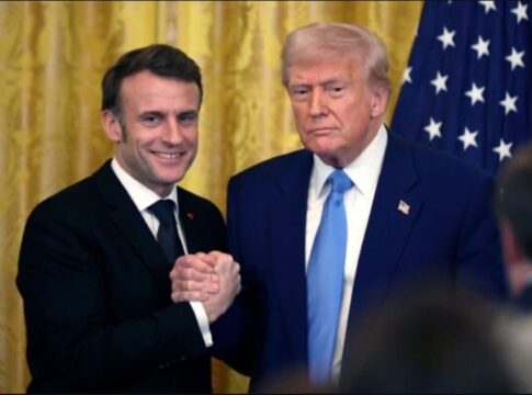 forum-economico-de-davos-sera-palco-para-duelo-entre-macron-e-trump