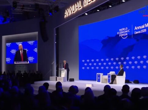 “amo-a-europa,-mas-nao-esta-na-direcao-correta”,-diz-trump-em-davos