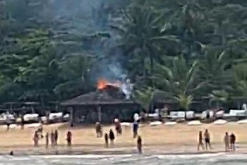 “fogo-esta-se-espalhando”:-incendio-atinge-hotel-de-luxo-em-trancoso.-veja-video