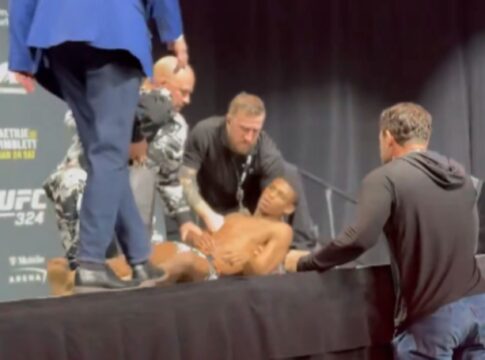 ufc-324:-lutador-desmaia-durante-a-pesagem-para-1o-evento-do-ano.-veja-video