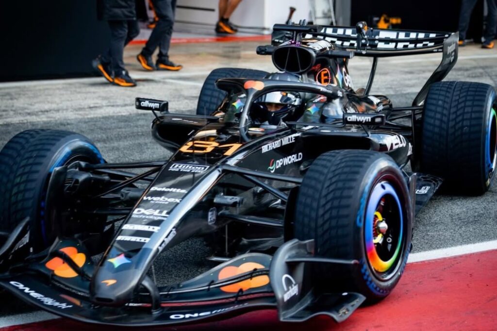 f1:-atual-campea,-mclaren-enfrenta-problema-em-testes-de-pre-temporada