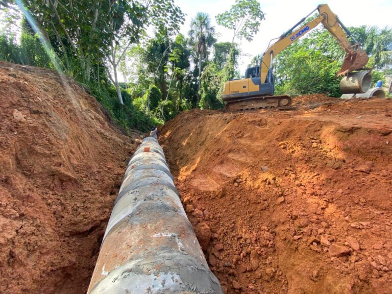 Prefeitura segue com obras para recuperar trecho da Avenida São Paulo