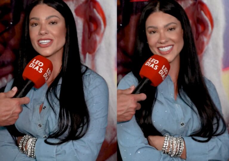 Beijo técnico? Rayane Figliuzzi entrega reação à cena de Belo e Viviane em “Três Graças