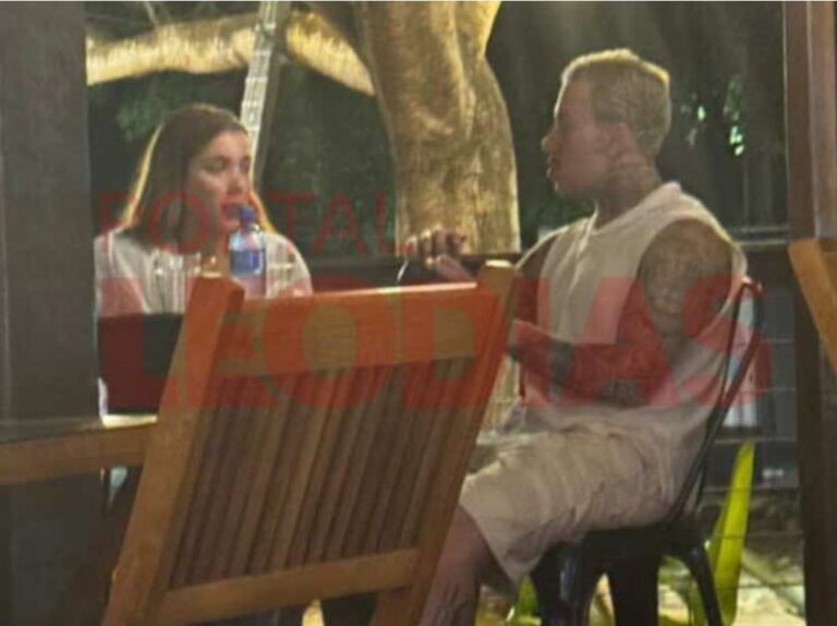 A fila andou? MC Daniel é visto conversando com mulher misteriosa em Noronha