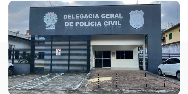 Homem se entrega em delegacia de Cruzeiro do Sul por roubo e ameaças de facção
