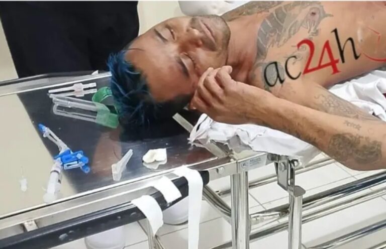 Homem é ferido a golpes de faca e fica com víscera exposta em Sena Madureira