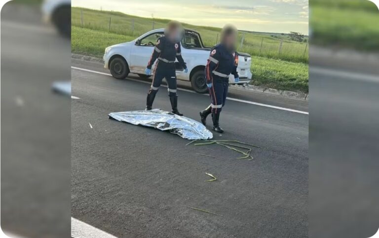 Mulher atropelada em rodovia é declarada morta pelo Samu, deixada na pista e reanimada minutos depois por socorrista