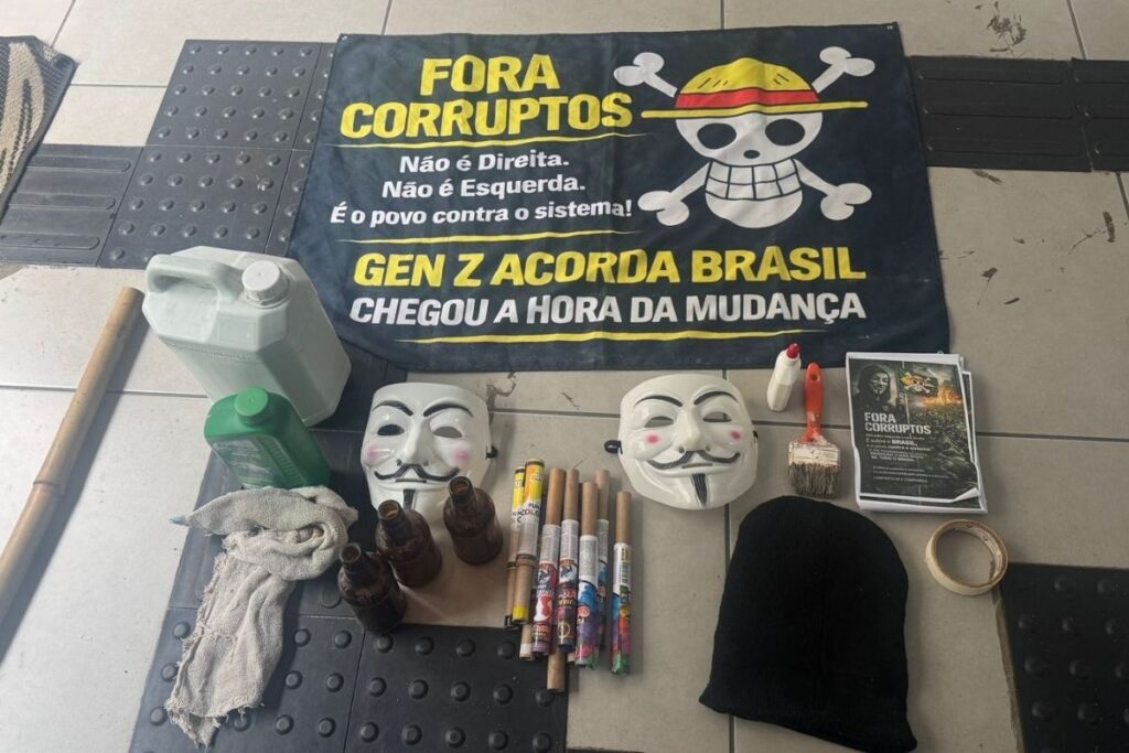 ataque-na-paulista:-grupo-detido-tinha-fogos-e-coqueteis-molotov