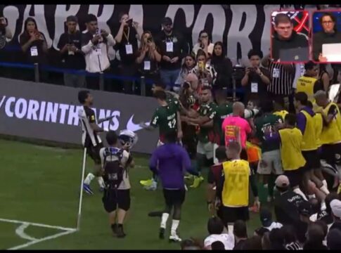 gandula-e-expulso-apos-agredir-jogador-durante-corinthians-x-palmeiras