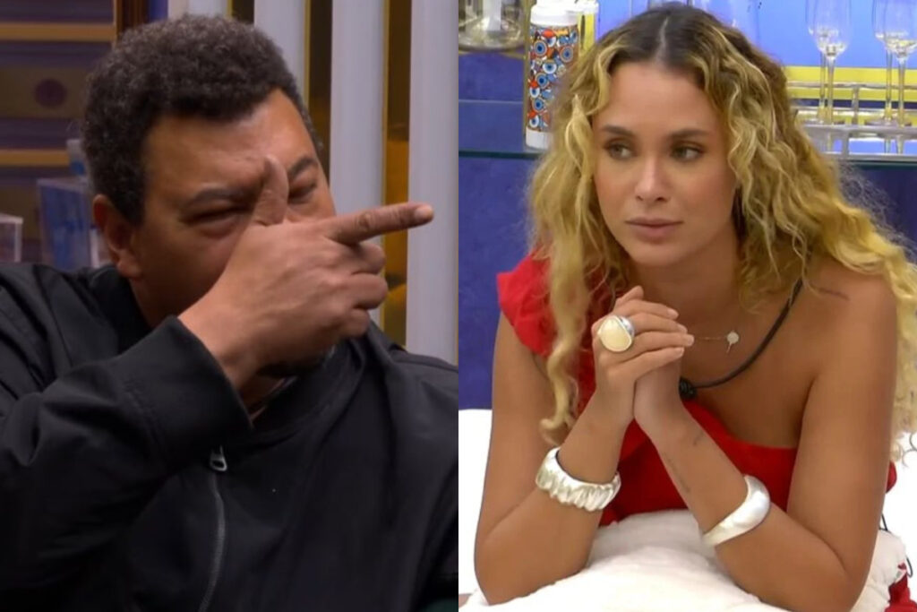 bbb26:-babu-e-criticado-apos-gesto-de-arma-contra-sarah-andrade