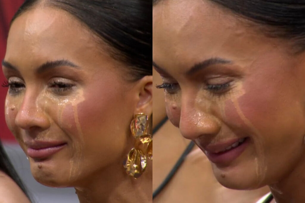 bbb26:-avon-ironiza-maquiagem-de-maxiane-apos-choro