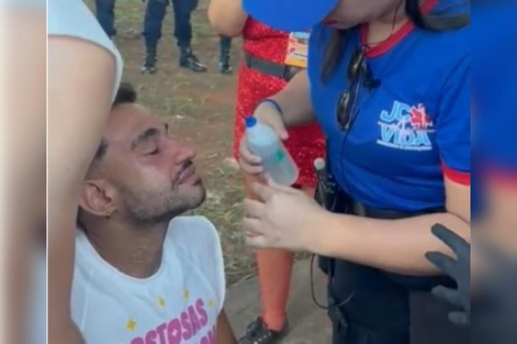 cldf-se-manifesta-apos-distrital-levar-spray-de-pimenta-de-pm:-“inadmissivel-agressao”.-veja-video