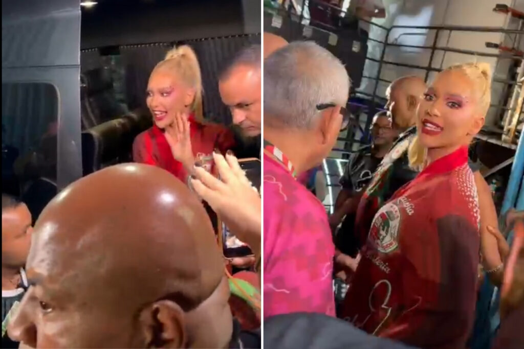 virginia-fonseca-chega-a-sapucai-para-desfile-cercada-por-segurancas