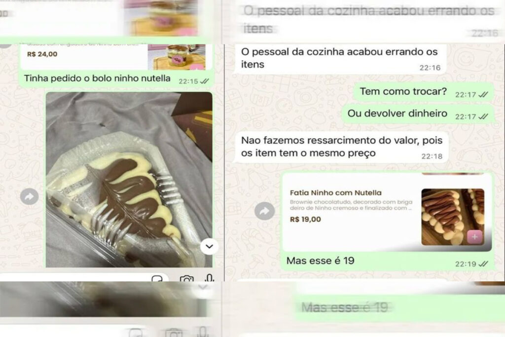 gravida-recebe-pedido-errado,-pede-estorno-e-e-destratada-por-doceira