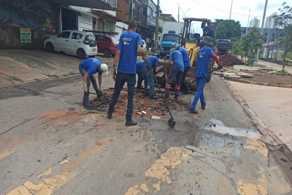 apos-temporal-e-alagamentos,-administracao-de-ceilandia-anuncia-obra-de-drenagem