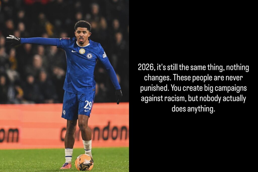 zagueiro-do-chelsea-denuncia-novo-ataque-racista:-“ninguem-faz-nada”