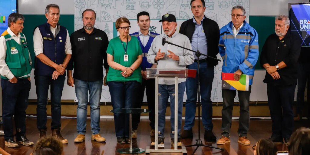 Financiamentos a desabrigados em Minas seguirão modelo do RS, diz Lula financiamentos-a-desabrigados-em-minas-seguirao-modelo-do-rs,-diz-lula