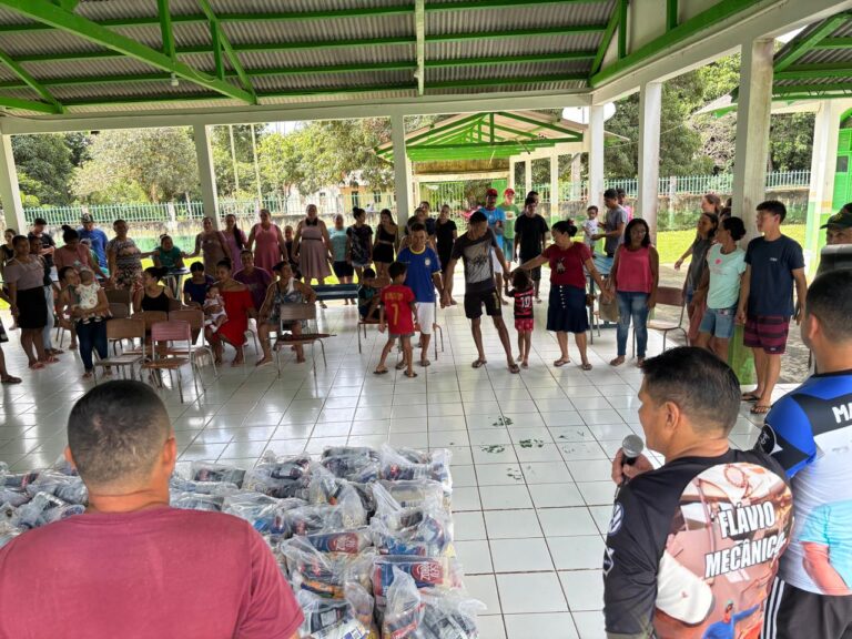 Vereador Marcelo Silva beneficia mais de 150 famílias das comunidades  Nova Cintra e Profeta com entrega de cestas básicas 