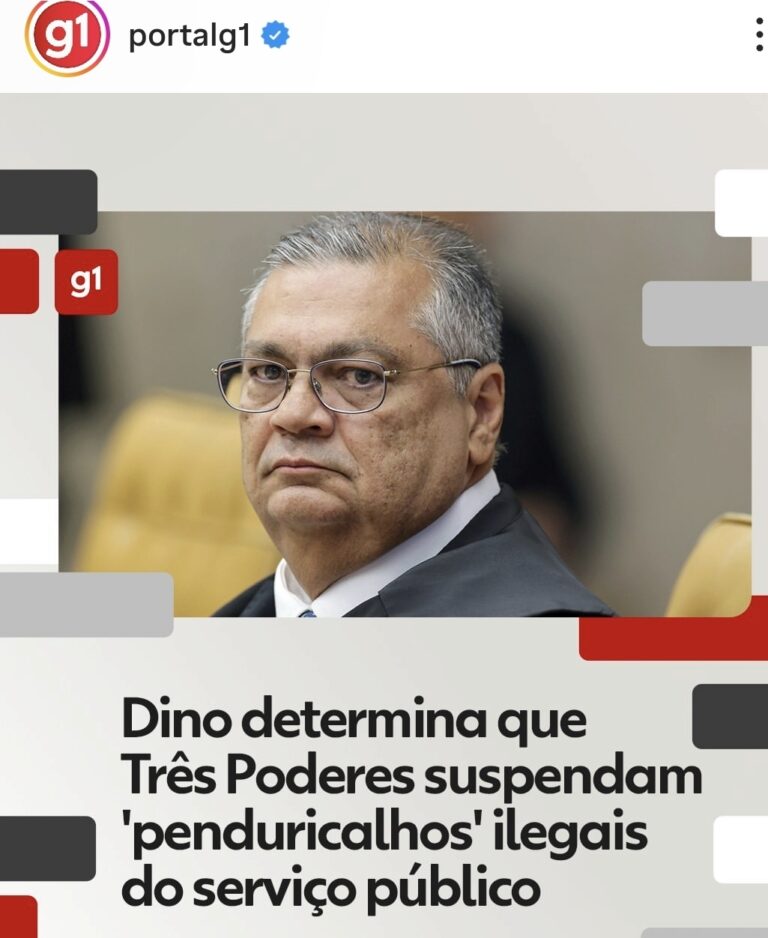 Dino determina que Três Poderes revisem e suspendam ‘penduricalhos’ ilegais do serviço público