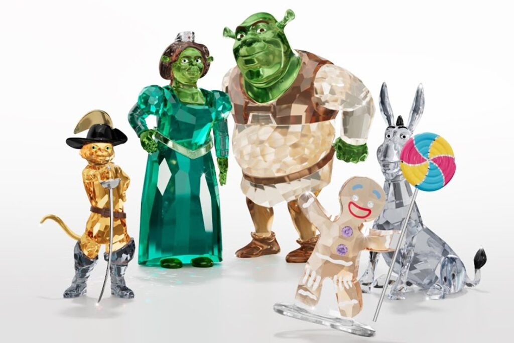 swarovski-lanca-colecao-de-shrek;-relembre-outros-cristais-tematicos