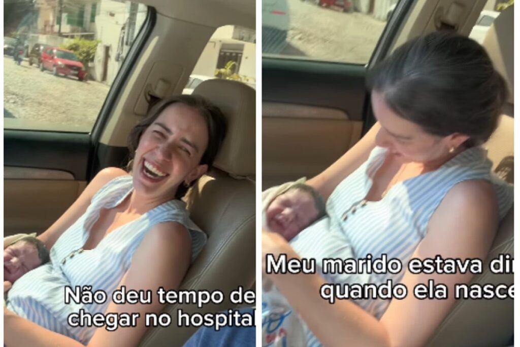 medica-faz-proprio-parto-dentro-de-carro-e-enrola-bebe-em-pano-de-prato