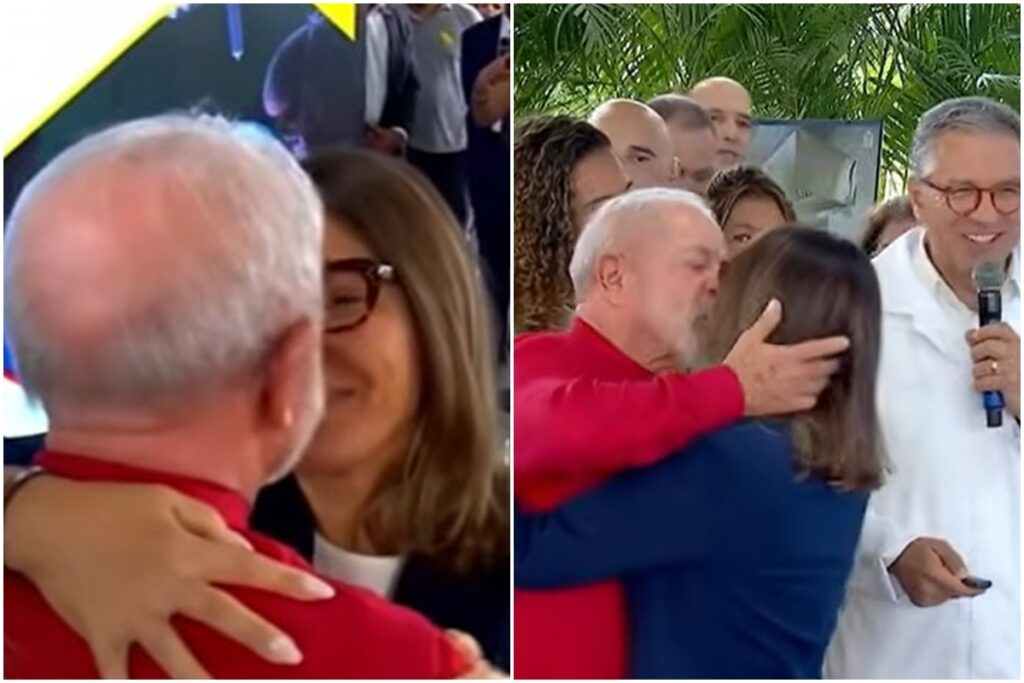 janja-chega-de-surpresa-e-beija-lula-em-coletiva-apos-dias-sem-ve-lo.-veja-video