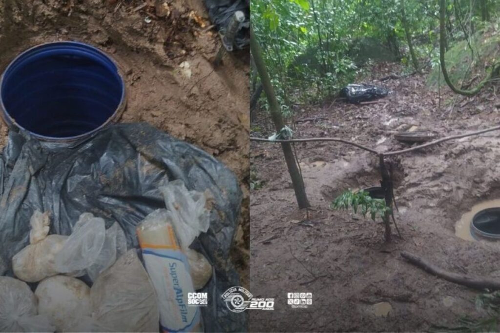 policia-acha-toneis-enterrados-com-drogas-perto-de-obra-do-rodoanel