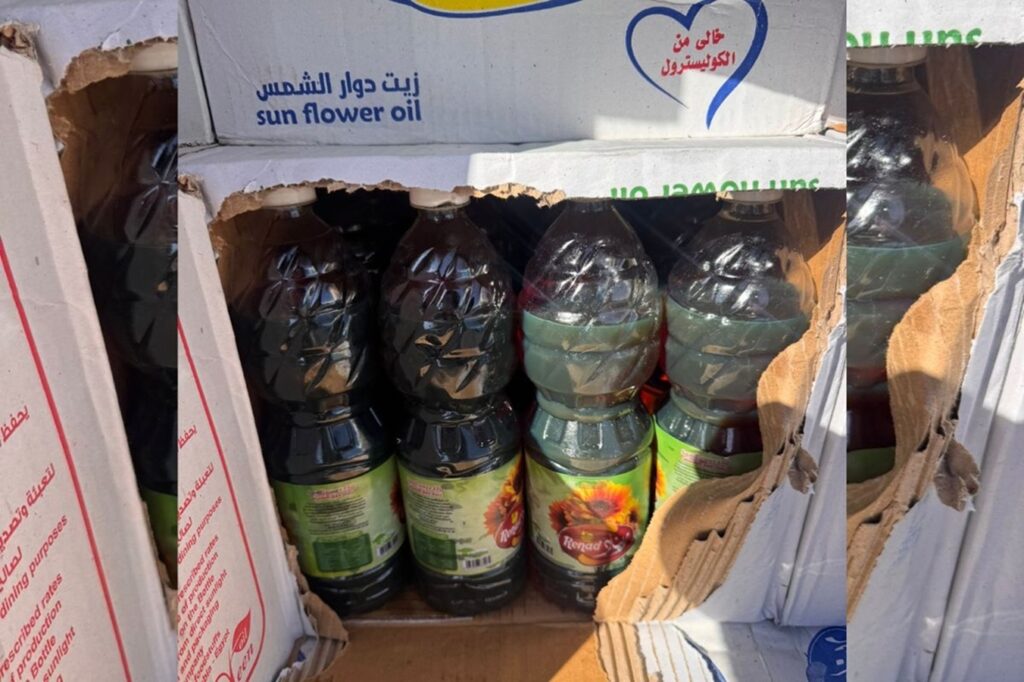 israel-barra-ajuda-a-gaza-apos-encontrar-oleo-de-motor-em-carga-da-onu