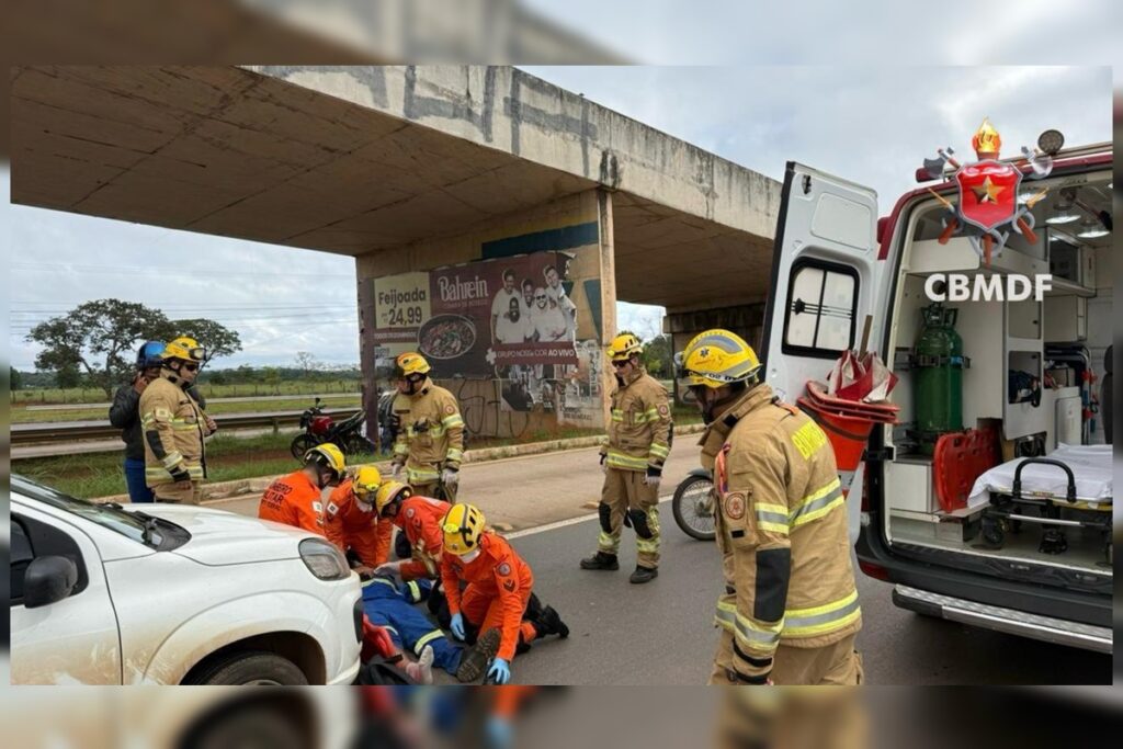 motociclista-fica-ferido-apos-bater-em-carro-perto-do-catetinho,-no-df