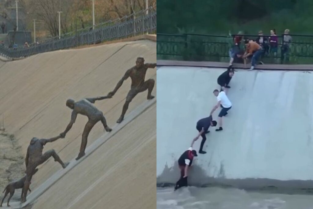 escultura-eterniza-resgate-de-cachorro-e-emociona-moradores