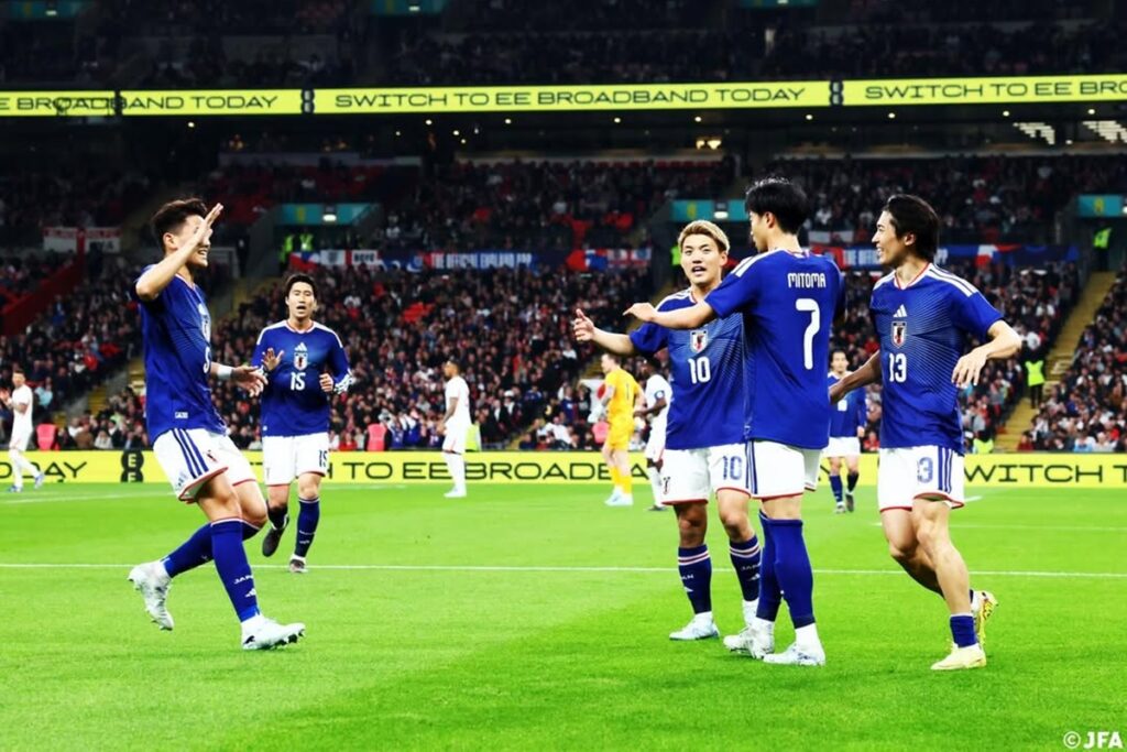 em-amistoso-no-wembley,-japao-vence-inglaterra-pela-1a-vez-na-historia