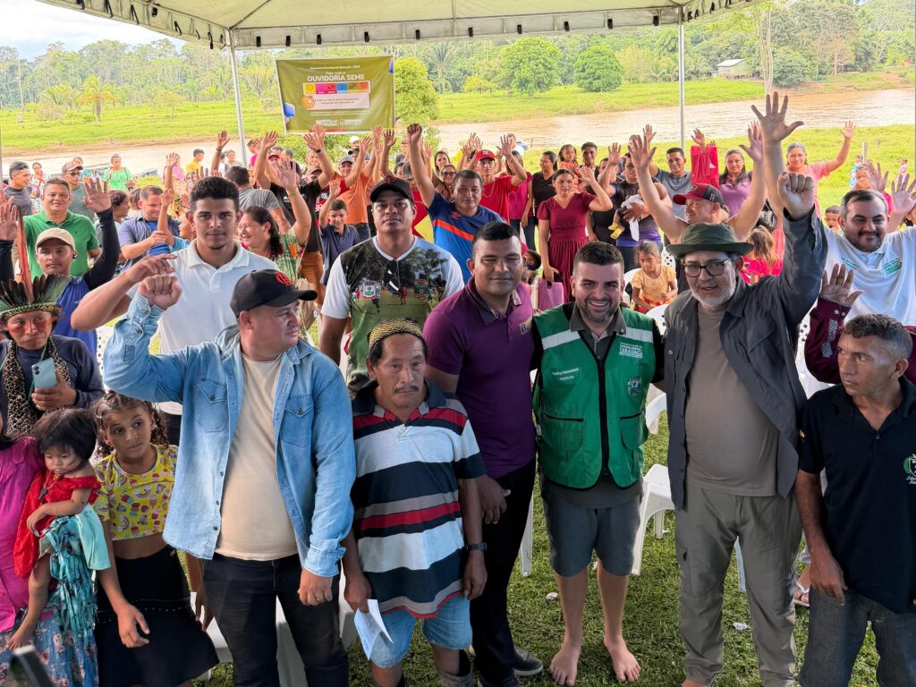 Prefeito Rodrigo Damasceno e vereador Chagas Batista destacam ação de saúde que soma 4.104 atendimentos em três dias no Alto Rio Tarauacá