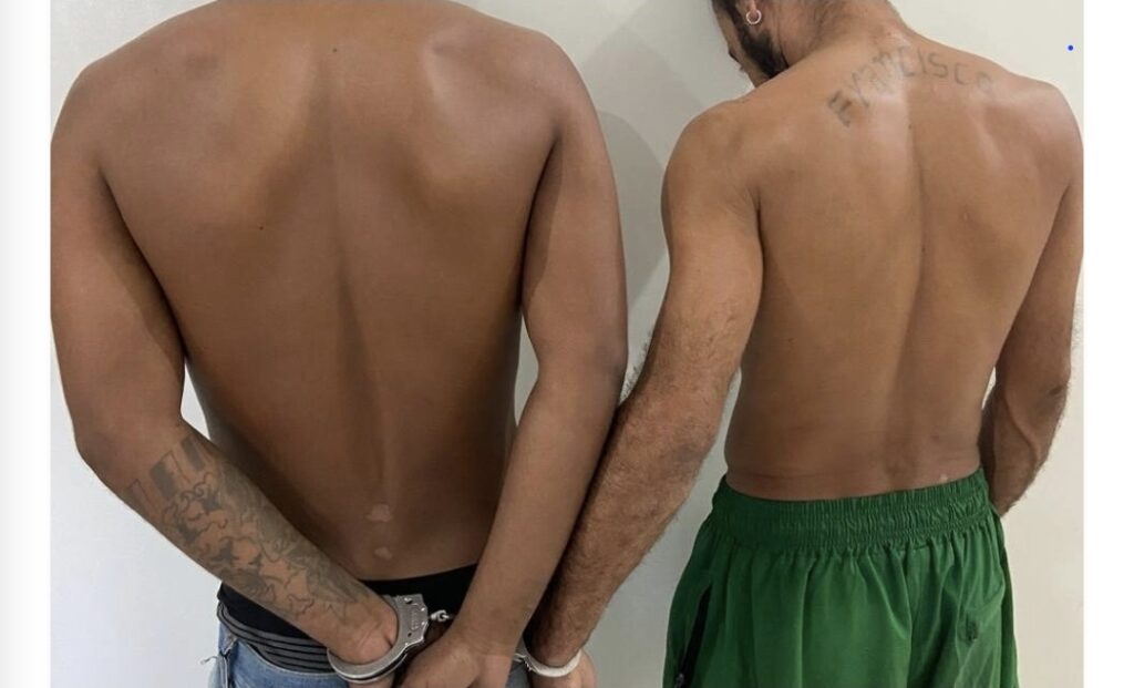 Dois homens são presos por tráfico, roubo e homicídio em Mâncio Lima