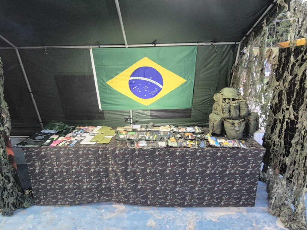61º BIS promove exposição aberta ao público em alusão ao Dia do Exército no Complexo Esportivo