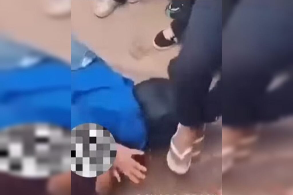 “passar-uma-borracha”,-diz-mae-de-garoto-pisoteado-em-porta-de-escola.-veja-video