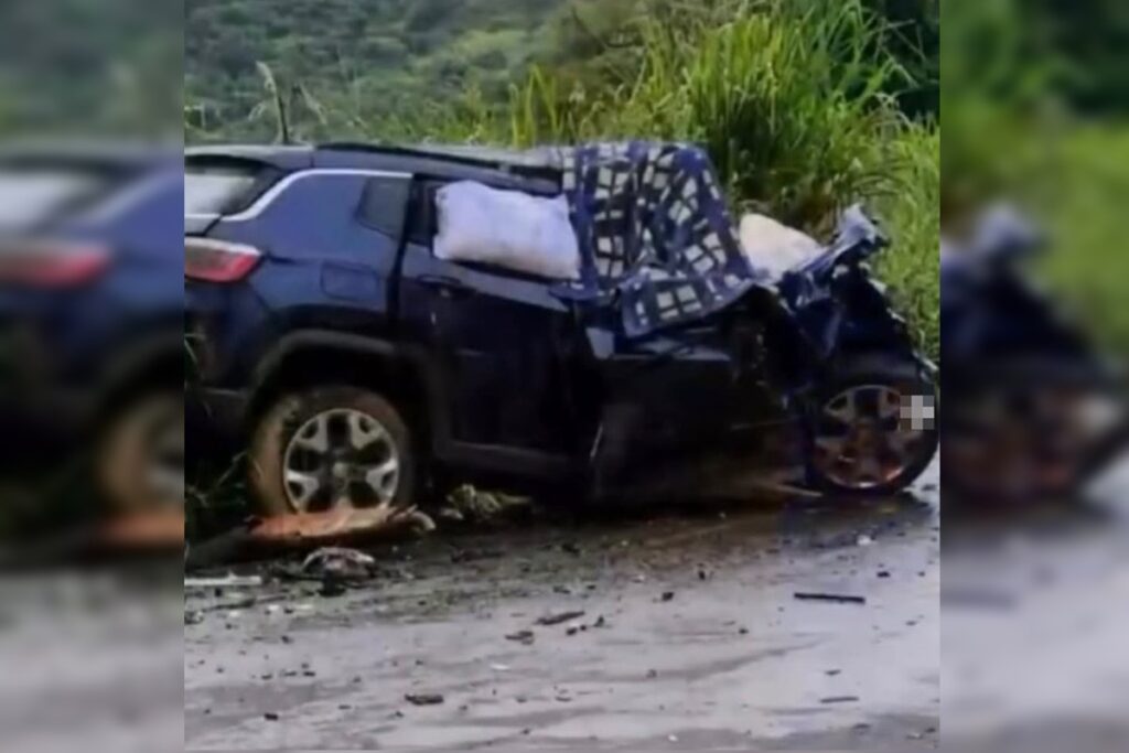 professora-e-medico-do-df-morrem-em-acidente-grave-com-caminhao-em-mg