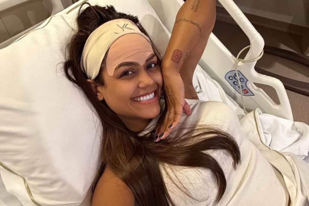 camila-loures-tira-veia-da-testa;-especialistas-explicam-procedimento