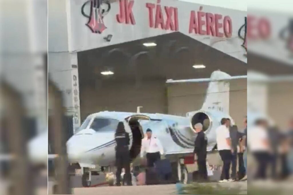 na-vespera-de-ser-julgado,-governador-de-rr-pega-carona-em-jatinho-e-e-abordado-pela-pf.-veja-video