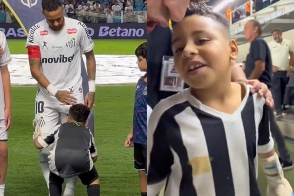 video:-fa-mirim-emociona-neymar-com-gesto-inesperado-e-viraliza