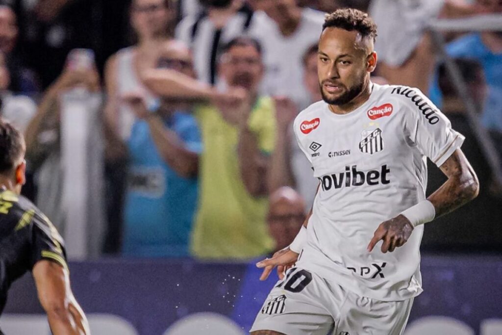 neymar-marca,-mas-santos-empata-com-o-recoleta-pela-sul-americana