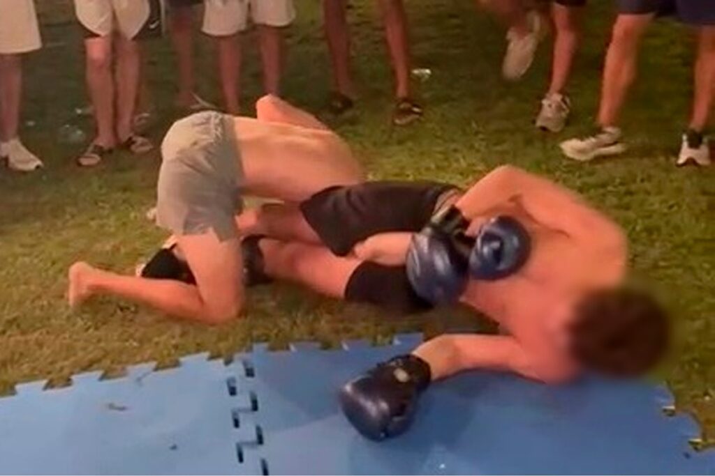 com-hora-marcada,-adolescentes-promovem-“clube-da-luta”-no-lago-sul.-veja-video