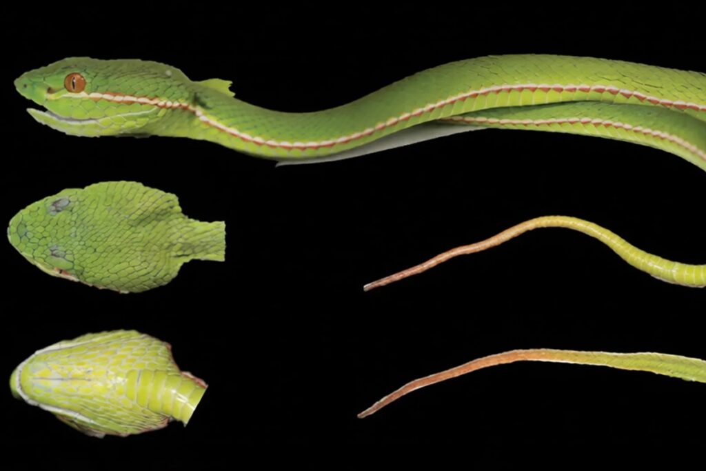 verde-vibrante:-conheca-nova-vibora-venenosa-encontrada-na-china