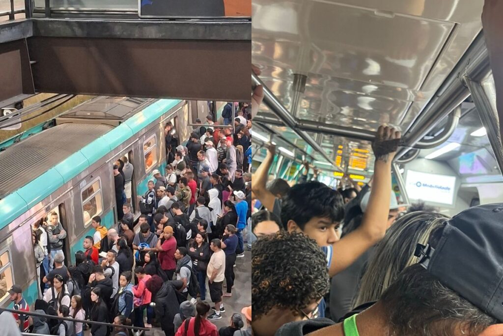 estacoes-lotadas:-linha-9-esmeralda-circula-com-lentidao-nesta-sexta