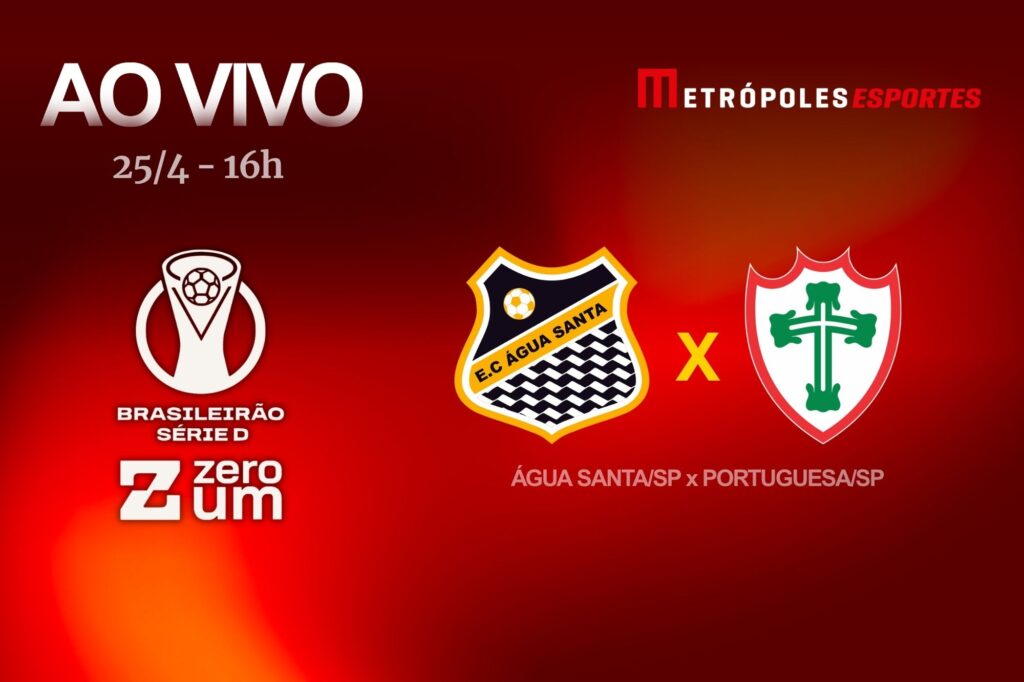 serie-d-zeroum:-metropoles-transmite-agua-santa-sp-x-portuguesa-sp